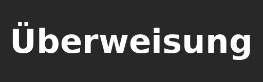 Banküberweisung